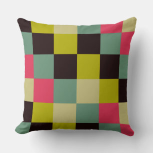 Farbige Quadrate 06 Kissen