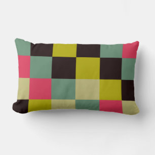 Farbige Quadrate 06 Lendenkissen