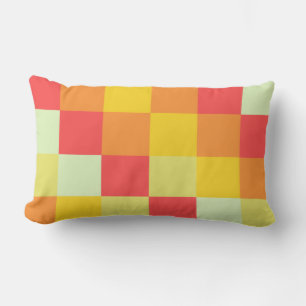 Farbige Quadrate 07 Lendenkissen
