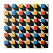 Farbige Quadrate dekorative Tile Fliese (Vorderseite)