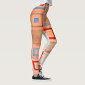 Farbige Quadrate Leggings (Rechts)