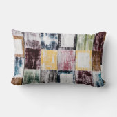 Farbige Quadrate Lendenkissen (Rückseite)