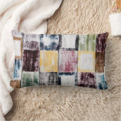 Farbige Quadrate Lendenkissen (Decke)