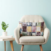 Farbige Quadrate Lendenkissen (Stuhl )