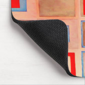 Farbige Quadrate Mousepad (Ecke)