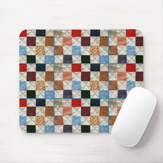 Farbige Quadrate Mousepad (Mit Mouse)