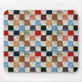 Farbige Quadrate Mousepad (Vorne)