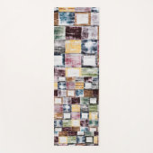 Farbige Quadrate Yogamatte (Vorderseite)