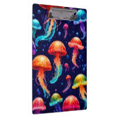 Farbige Qualle Klemmbrett (Rechts)