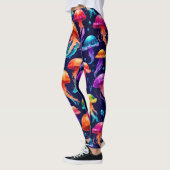 Farbige Qualle Leggings (Links)