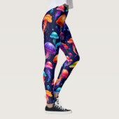 Farbige Qualle Leggings (Rechts)