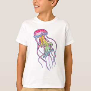 Farbige Qualle T-Shirt