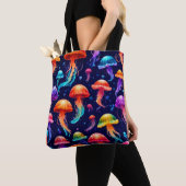 Farbige Qualle Tasche (Von Nahem)