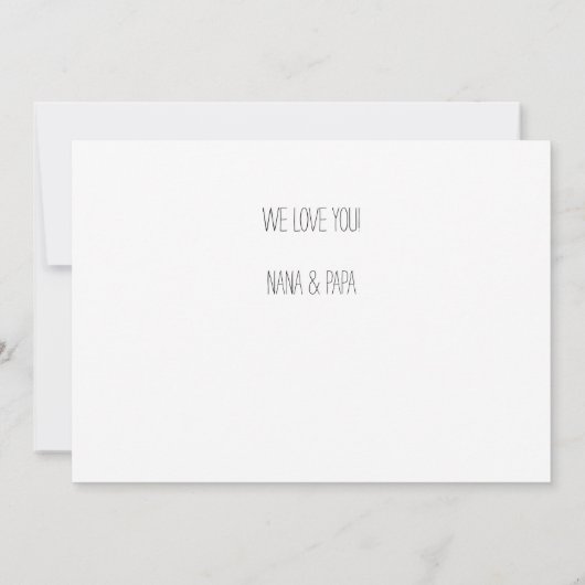 Farbige Rainbow Birthday Celebration Card Karte (Rückseite)