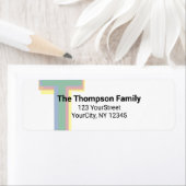 Farbige Rainbow-Fett-Typografie (Insitu)