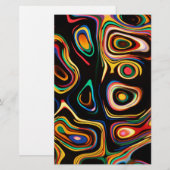 Farbige Rainbows Briefpapier (Vorne/Hinten)