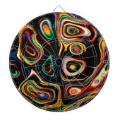 Farbige Rainbows Dartscheibe (vorne)