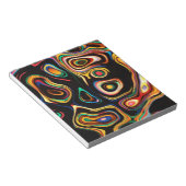 Farbige Rainbows Notizblock (angewinkelt)