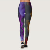 Farbige Raucher-Leggings - Cool Leggings (Rückseite)