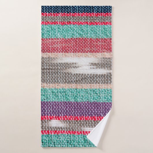 Farbige, raue Textur, Muster, Hintergrund Badehandtuch (Badehandtuch)