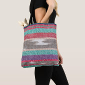 Farbige, raue Textur, Muster, Hintergrund Tasche (Von Nahem)