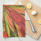 Farbige Rays Handtuch (Viertel Falte)