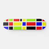 Farbige Rechtecke 01 - Alte Schule Skateboard (Horizontal)