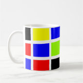 Farbige Rechtecke 02 Kaffeetasse (Links)