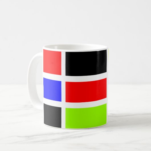 Farbige Rechtecke 03 Kaffeetasse (Vorderseite Links)