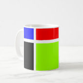 Farbige Rechtecke 04 Kaffeetasse (Vorderseite Links)