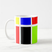 Farbige Rechtecke 04 Kaffeetasse (Links)