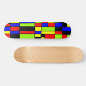 Farbige Rechtecke 05 - Alte Schule Skateboard (Horizontal)