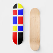 Farbige Rechtecke 06 - Alte Schule Skateboard (Vorderseite)