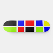 Farbige Rechtecke 07 Skateboard (Horizontal)