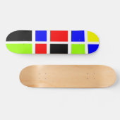 Farbige Rechtecke 07 Skateboard (Horizontal)
