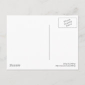 Farbige Rechtecke Postkarte (Rückseite)