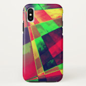 Farbige Rechtecke und Quadrate Case-Mate iPhone Hülle (Rückseite)