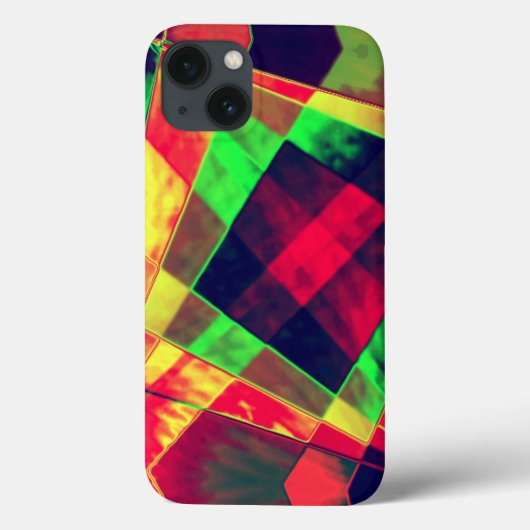 Farbige Rechtecke und Quadrate Case-Mate iPhone Hülle (Rückseite)