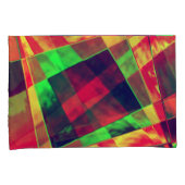 Farbige Rechtecke und Quadrate Kissenbezug (Vorderseite-Rechts)