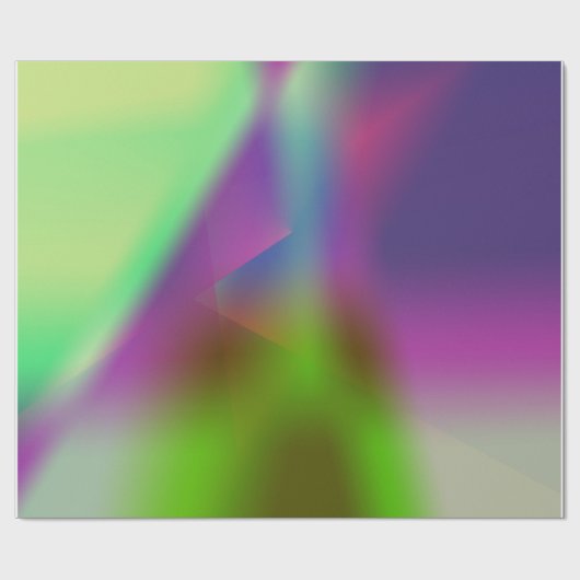 farbige Regenbogen-abstrakte Textur Geschenkpapier (Flach)