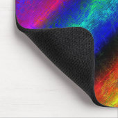 farbige Regenbogen-abstrakte Textur Mousepad (Ecke)
