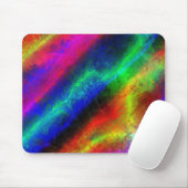 farbige Regenbogen-abstrakte Textur Mousepad (Mit Mouse)