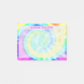 Farbige Regenbogen-Gefärbte Krawatte Custom Post e Post-it Klebezettel (Vorderseite)