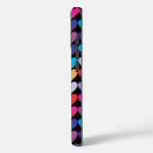 Farbige Regenbogen-Herzen Personalisiert Case-Mate iPhone Hülle (Rückseite / Links)