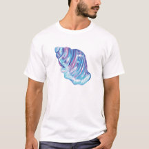 Farbige Regenbogen-Ozean-Meeresschnecken-Illustrat