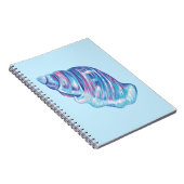 Farbige Regenbogenillustrierung Notizblock (Rechte Seite)