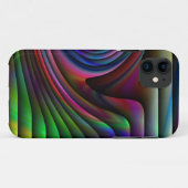 farbige Regenbogenkunstgehäuse Case-Mate iPhone Hülle (Rückseite (Horizontal))