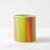 FARBIGE REGENBOGENMALEREI 2 TASSE (Zentrum)