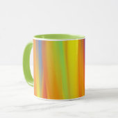 FARBIGE REGENBOGENMALEREI 2 TASSE (Vorderseite Links)