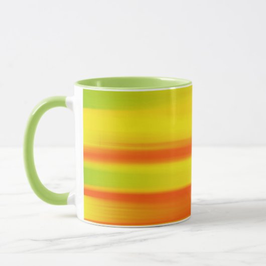 FARBIGE REGENBOGENMALEREI TASSE (Links)
